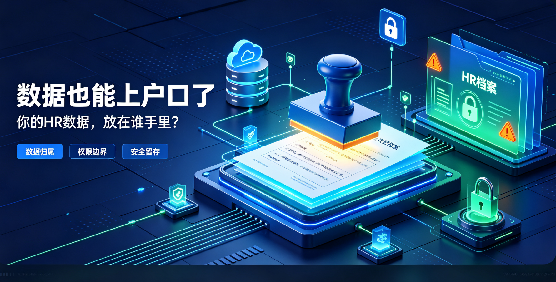 数据也能“上户口”了，你的HR数据放谁哪里？